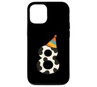 Chapeau Vache Happy 8th Birthday 8 Years Old Party Bday Boys Girls Coque pour iPhone 12/12 Pro