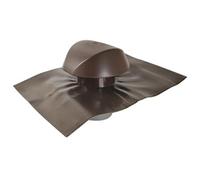 Chapeau vent Atemax Marron collerette VVE12M Ø125 NICOLL - VVE12M G