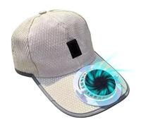 Chapeau Ventilateur Solaire - 300mah Large Bord, Rafraîchissant Respirant Confortable Protection UV | Chapeau Ventilateur Solaire Pour Femmes Hommes Été Plage Randonnée Voyage Pique-nique Escalade Équ