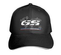 Chapeau visière mouvement en plein air Unisexe Unisexe GS Carte du monde Moto Casquette Mode Casquette baseball Snapback Caples Chapeaux Trucker Travailleur Cap Réglable Sun Caps Cadeaux mode d’été