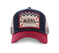 Chapeau von dutch square casquette rouge marine