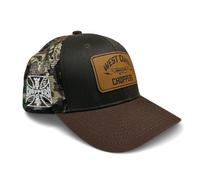 Chapeau West Coast Choppers Hunter Trucker Marron/chambre