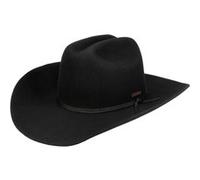 Chapeau Western Diamondville by Stetson noir S (54-55 cm)