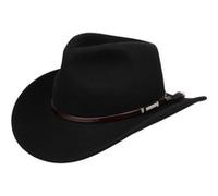 Chapeau Western Dorrick Wool by Stetson noir XXL (62-63 cm)
