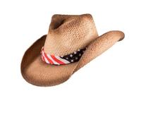 Chapeau Zaldi Gorro Paja Western El Paso 6H57 Marron S/M