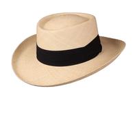 Chapeau Zaldi Gorro Panama Sol Extra Paja Toquilla Beige M