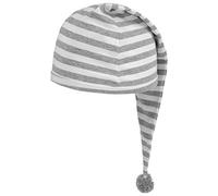 Chapeaushop Bonnet de Nuit Bonnet de Nain Petit Bonnet (Taille Unique - Gris Clair)