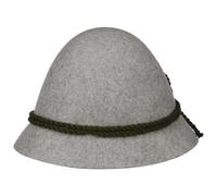 Chapeaushop Chapeau Schinderhannes Allgäu pour Enfant Chapeau Alpin Chapeau Randonneur (50 cm - Gris)
