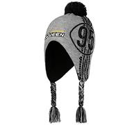 Chapeaushop.fr Bonnet à Pompon Cars McQueen Kids Bonnet pour Enfant Bonnet péruvien (Taille Unique - Gris)