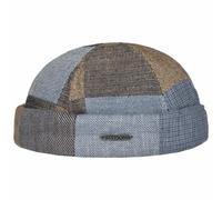 CHAPEAUSHOP Laughlin Bonnet Docker Style Patchwork a Carreaux Multicolore Unisexe Printemps Ete