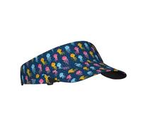 Chapeaux à visière pour femme, jaune, bleu, rose, méduse de sport pour homme et femme, casquettes réglables pour la course à pied, le tennis, le golf