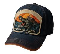 Chapeaux | Casquette de Sport à Motif Crocodile avec Bords Larges pour Randonnée Travail Fitness Golf et Voyage - Couvre-Chef Ajustable Et Respirable Pour Sports Course Golf Extérieur Fitness Décontra