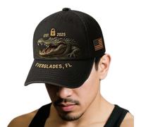 Chapeaux | Chapeaux d'Été à Motif Crocodile | Couvre-Chef Ajustable Et Respirable pour Sports Course Golf Extérieur Fitness Décontracté