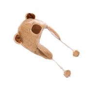 Chapeaux coupe-vent thermique pour le ski, usage quotidien, tissu en peluche court, chapeau d'hiver en polaire thermique, E, taille unique