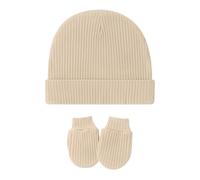 Chapeaux de bébé, chapeau de pépinière et gants d ' hiver, mitaines pour unisexe, ensemble de gants d ' hiver en coton, fournitures pour bébé, casquette pour nourrissons