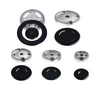 Chapeaux de brûleur de cuisinière,Bouchons de brûleur de cuisine - 11 pièces/ensemble Couvercle de brûleur facile à compléter,Protection de cuisinière stable Couverture de cuisinière de cuisine