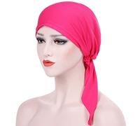 Chapeaux de Chimio pour Femme Bonnet Turban Bandeau Foulard Extensible Chretien Femmes Chemo Dry Cheveux Voile Cap la Perte Bonnets Moyens Chimiothérapie