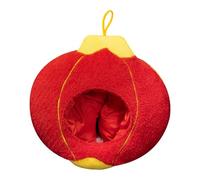 Chapeaux de cosplay pour femme - En forme de lanterne en coton, couvre-chef doux et amusant avec doublure rembourrée, costume de festival en peluche pour célébration du Nouvel An, bonnet fantaisie