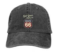 Chapeaux de Cow-Boy de Couleur Pure Get Your Kicks Chapeau pour Femmes Pare-Soleil Casquettes de Baseball Chapeau de Papa Camionneur à visière