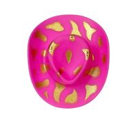 Chapeaux De Cow-girl Miniatures Pince À Cheveux Accessoire Tête Fête 19 Couleurs Option Pour Enterrement Jeune Fille Couvre-chef Chapeaux Cowboy Épingle À Cheveux