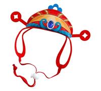 Chapeaux de fête pour Chiens, Chapeau pour Animaux de Compagnie du Nouvel an Chinois,Chapeau Porte-Bonheur pour Chaton Mignon de la Fête du Printemps - Accessoire de Costume, décorations du Nouvel an