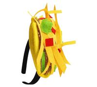 Chapeaux de hamburger pour adultes, chapeaux de hamburger pour , Bandeau mexicain Taco, Coiffe de restauration rapide Accessoires de scène drôles Adultes Nouveauté Coiffure de hamburger
