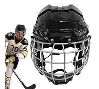Chapeaux de hockey sur glace - bonnet de sport en tissu durable, chapeau de rodéo de style de rue | Bouclier respirant réglable avec fonction d'équipement de protection, équipement de couvre-chefs lég