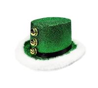 Chapeaux de Noël - Couvre-chefs de Père Noël avec peluche blanche et cloche | Chapeaux de fête pour adultes | pour femmes, hommes, famille, Noël, Nouvel An, rassemblement, cosplay