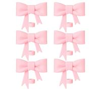 Chapeaux De Paille À Nœud 6 Pièces, Chapeaux De Paille Mignons, Chapeaux De Paille En Silicone, Chapeaux De Paille Réutilisables, Chapeaux De Paille Anti-Poussière