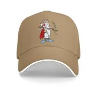 Chapeaux de Papa Couleur Pure Comment Dessiner Chapeau décontracté de Panoramix Casquette visière de Soleil Gaulois Casquette à visière