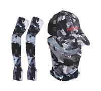 Chapeaux de pêche avec manches, chapeau de soleil avec manches,Chapeaux de randonnée Manches sur le bras Rabat pour le cou extérieur | Couverture élégante pour le bras de chapeau de randonnée règle