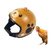 Chapeaux de poulet véritables créatifs pour poules - Fournitures pour animaux de compagnie, vêtements amphibiens | Couvre-chef de sécurité pour perruche d'oiseau | Pour tous les types de volaille