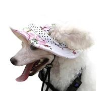 Chapeaux de Respirants pour Chiens | Chapeaux de en pour Chien et Chat | Chapeau de visière pour Chien à Bord Rond pour Cadeaux | Chapeau de Paille pour Sombrero pour Animaux de Compagnie Chapeau