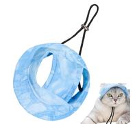 Chapeaux De Soleil pour Chats,Bonnet Anti UV Réglable avec Trous pour Oreilles - Accessoire Extérieur Plage Camping Pique-Nique