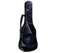 Chapeaux de sorcière d'Halloween cool pour 48 guitares acoustiques avec 2 poches, bandoulière réglable et crochet arrière, convient pour les guitares électriques, basses et guitares classiques,