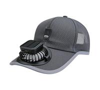 Chapeaux de ventilateur pour homme Rechargeable par USB Casquette de | Chapeau de ventilateur à énergie solaire large bord pour femmes, hommes, été, camping, randonnée, golf, serre