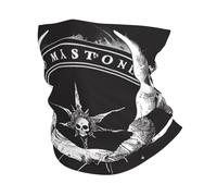 Chapeaux Demi-Visage Crânes de démons 6 Satan Mystique Magie Enfer Gothique Noir Respirant Décoration faciale Anti-UV Cache-Cou pour Cyclisme Femme 26X30cm