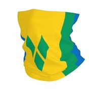 Chapeaux demi-visage Drapeau de Saint-Vincent-et-les-Grenadines Cache-Col