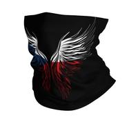 Chapeaux Demi-Visage Drapeau Tchèque Echarpe Tête Pirate Élastique Tube Bandeaux pour Yoga, Ski, Escalade