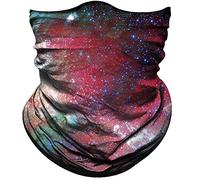 Chapeaux Demi-Visage Étoile Étoilée Vert Roses Anti-UV Bande De Cheveux Étanche À La Poussière Bandana pour Vélo Femme Randonnée