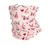 Chapeaux Demi-Visage Imprimé GNOME Rosess Mignon Imprimé Headwrap Séchage Rapide Echarpe Gaiter pour Cyclisme Adulte Yoga