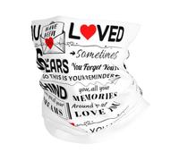 Chapeaux Demi-Visage l'amour A Besoin De Mots Séchage Rapide Décoration Faciale Élastique Bandeaux pour Vélo Cyclisme Femme