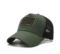 Chapeaux Drapeau Américain - Vert - Medium
