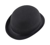 Chapeaux en feutre de laine - Chapeau haut de gamme noir | Chapeau de magicien | Costume de chapeau haut de gamme | Chapeau classique en feutre | Chapeau Derby classique noir | Accessoire de