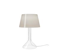 Chapeaux Lampe de table en verre Gris Foscarini - 8025594180893