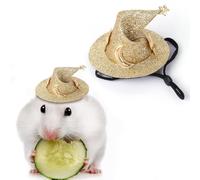 Chapeaux pour Animaux de Compagnie pour Petits Animaux, Mini Chapeau de Hamster | Chapeau de Magicien de Hamsters pour la fête | Petit Chapeau de Costume pour de Compagnie pour Hamsters, cocho