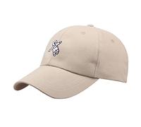 Chapeaux pour Chien pour Jardin Fashion Hat Emberoidery Casquette de Baseball Unisexe Chapeaux de Baseball Frères Casquette (Beige, Taille Unique)