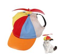 Chapeaux pour Chiens avec Hélice Amusante, Chapeau À Hélice pour Animaux De Compagnie avec Trous pour Les Oreilles, Chapeau De Soleil Doux Et Confortable pour Caniche, Chiot, Teckel