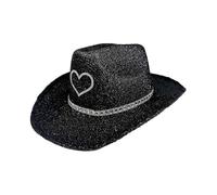 Chapeaux pour femmes 5.12 Hauteur, Couvre-chefs éblouissants, Sans odeur Tissu confortable Cadeau surprise Vacances Célébration Photographie Prop Danse Country Nuit de noces Tenues de concert