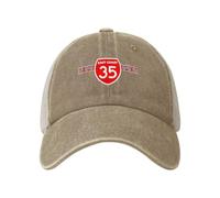 Chapeaux pour Hommes en Pur Coton, Highway 35 East Coast New Zealand Maori Cap Mode Casual Casquettes de Baseball Chapeau réglable Hip Hop Unisexe Baseball Hats,Cadeau